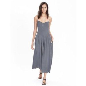 BANANA REPUBLIC PLEATED DRESS WITH POCKETS